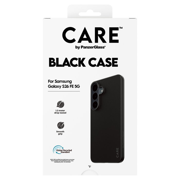 PanzerGlass CARE™ TPU Case para Samsung Galaxy S25 FE 5G, Negro PanzerGlass CARE™ TPU Case para Samsung Galaxy S25 FE 5G, Negro