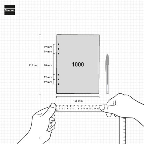 Finocam Calendario 2026 Pared Escritura Grafik A3 297x420mm Ref. 787240126