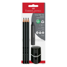 FABER-CASTELL Set de lápices GRIP 2001