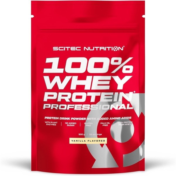 SCITEC NUTRITION 100% Whey Protein Professional Vainilla 500g SCITEC NUTRITION 100% Whey Protein Professional Vainilla 500g