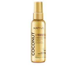 Kativa Coconut Nutrition Hair Oil Aceite Capilar Nutritivo con Aceite de Coco Orgánico y Argán 100 ml