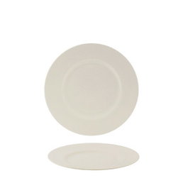 Summa Plato Llano 17 cm en Vitro Porcelana Color Marfil - Vajilla Valet (Set de 6)