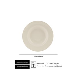Summa Valet Plato Llano 17 cm (Set de 6)