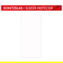 Displex Protector de Pantalla Panzerglas 2D Clear 10H para Samsung Galaxy A54 5G, Cristal Templado Kratzer-resistente, Aplicación en Seco, Incluye Kit de Montaje Ecológico