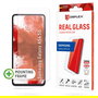 Displex Protector de Pantalla Panzerglas 2D Clear 10H para Samsung Galaxy A54 5G, Cristal Templado Kratzer-resistente, Aplicación en Seco, Incluye Kit de Montaje Ecológico