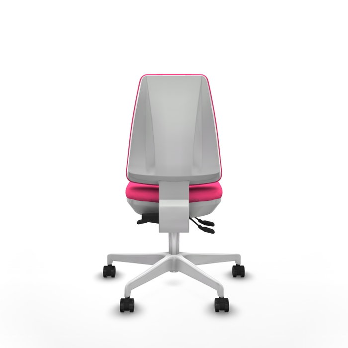 PIQUERAS Y CRESPO Silla de oficina Elche Rosa con mecanismo Asincro