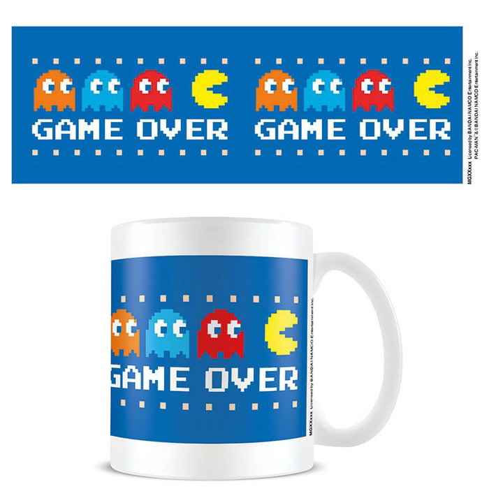 Pyramid International Taza Game Over Pac-Man con licencia oficial Pyramid International Taza Game Over Pac-Man con licencia oficial