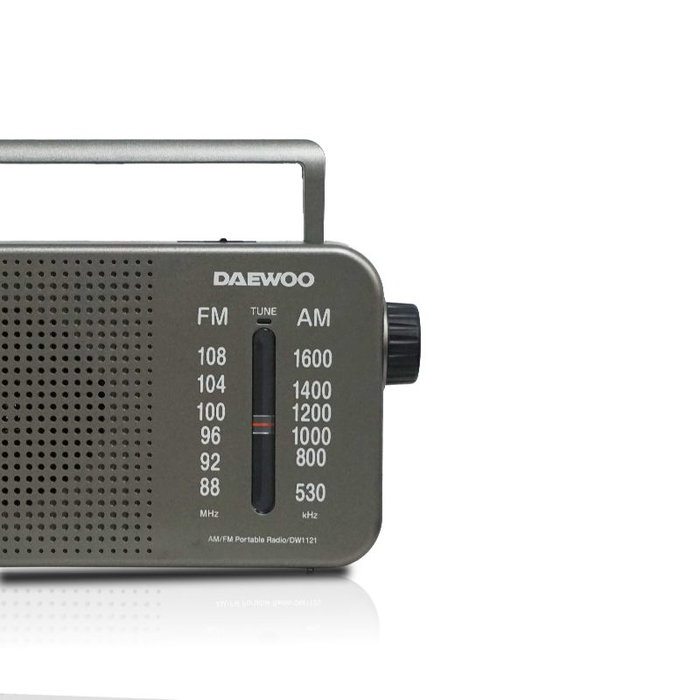 Daewoo Radio Portátil DW1121 Gris