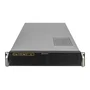 Unykach UK2130 2U600 Chasis de Servidor Rack 19 Pulgadas Negro y Plata