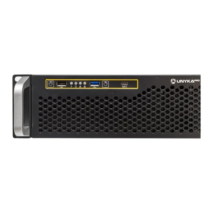 Unykach UK2130 2U600 Chasis de Servidor Rack 19 Pulgadas Negro y Plata