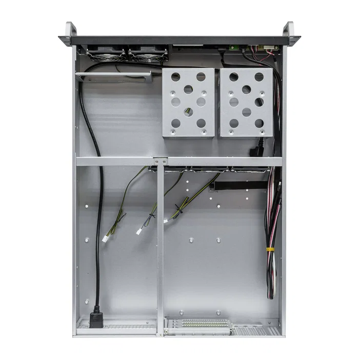 Unykach UK2130 2U600 Chasis de Servidor Rack 19 Pulgadas Negro y Plata