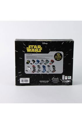 Cerdá Pack de 12 Pares de Calcetines Star Wars Talla 38-45