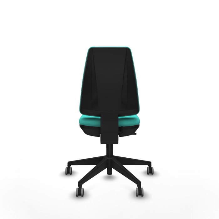 PIQUERAS Y CRESPO Silla de oficina Elche Turquesa sin brazos PIQUERAS Y CRESPO Silla de oficina Elche Turquesa sin brazos