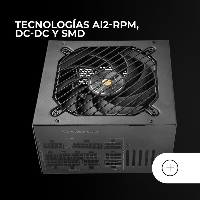 Mars Gaming MPB1000SIM 1000W 80 Plus Gold Modular ATX 3.1/PCIe 5.1
