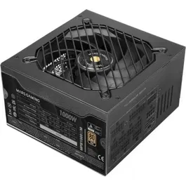 Mars Gaming Fuente de Alimentación MPB1000SIM 1000W 80 Plus Gold Ventilador 14cm