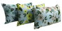 DKD Home Decor Cojín Poliéster Jacquard Diseño Flor Surtido 3 Colores