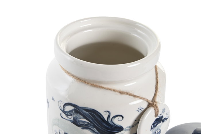 DKD Home Decor Bote Stella Maris en Dolomita, Surtido de 3 Unidades