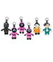 Play by Play Squid Game Llaveros Peluche All Stars Surtido de 24 unidades