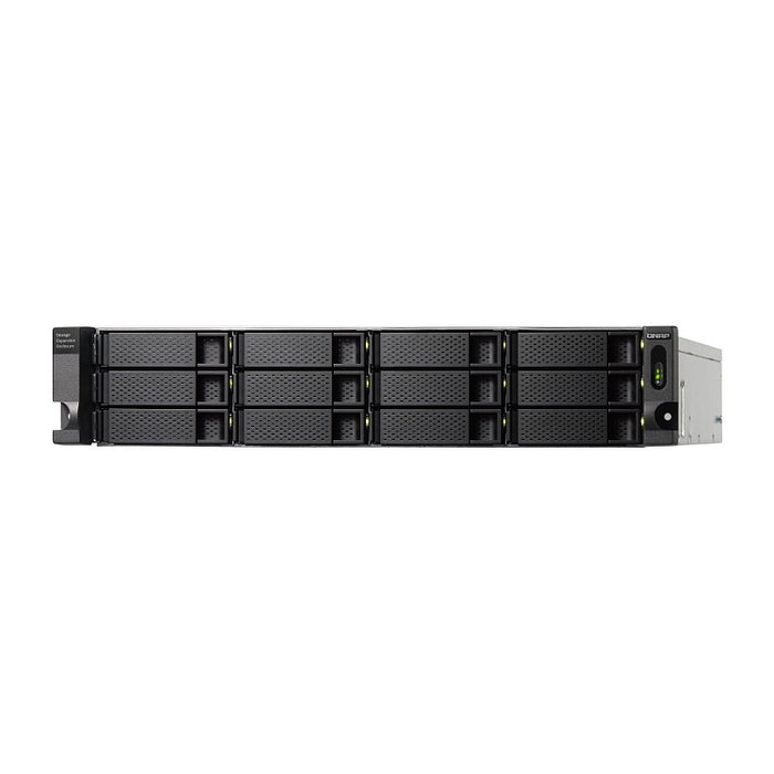 QNAP TL-R1200S-RP Unidad de expansión JBOD 12 bahías 2U QNAP TL-R1200S-RP Unidad de expansión JBOD 12 bahías 2U