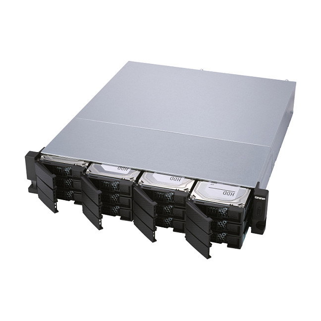 QNAP TL-R1200S-RP Unidad de expansión JBOD 12 bahías 2U QNAP TL-R1200S-RP Unidad de expansión JBOD 12 bahías 2U