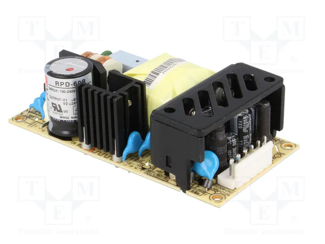 MEAN WELL RPD-60B Alimentador de impulso abierto 53,5W