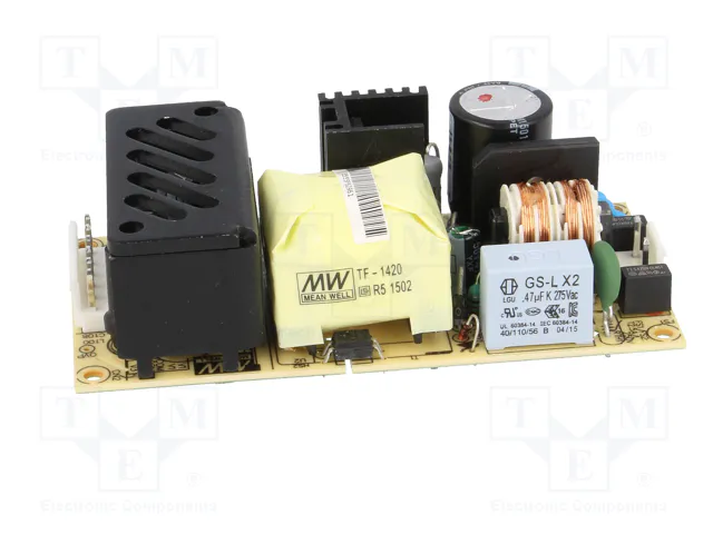 MEAN WELL RPD-60B Alimentador de impulso abierto 53,5W