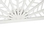 DKD Home Decor Cabecero de Bambú y Ratán Blanco para Cama de 135-150cm