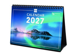 Finocam Calendario de Sobremesa Internacional 2027 Nature 210x150 mm
