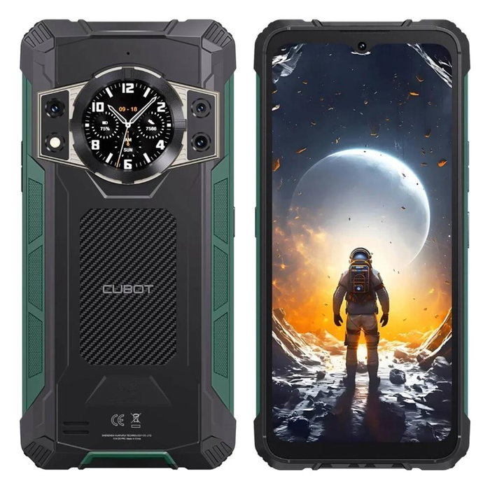 Cubot KingKong Ace 2 Smartphone Robust | Android 14 | Pantalla 6.56" 90 Hz | 6+128GB | 4G Dual SIM | Cámara 48MP | NFC | Batería 5100 mAh | Carga Rápida 18W