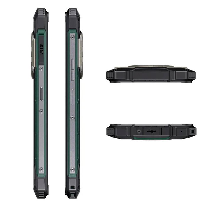 Cubot KingKong Ace 2 Smartphone Robust | Android 14 | Pantalla 6.56" 90 Hz | 6+128GB | 4G Dual SIM | Cámara 48MP | NFC | Batería 5100 mAh | Carga Rápida 18W