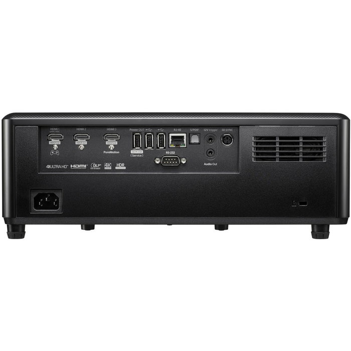 Optoma UHZ55 Proyector DLP Laser 4K Ultra HD 3000 Lúmenes HDMI USB Wi-Fi Negro