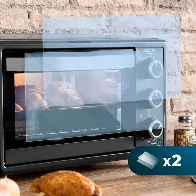 Cecotec 03817 Horno Tostador de 23 L, 1500 W, Negro
