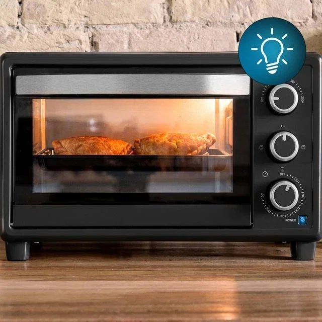 Cecotec 03817 Horno Tostador de 23 L, 1500 W, Negro