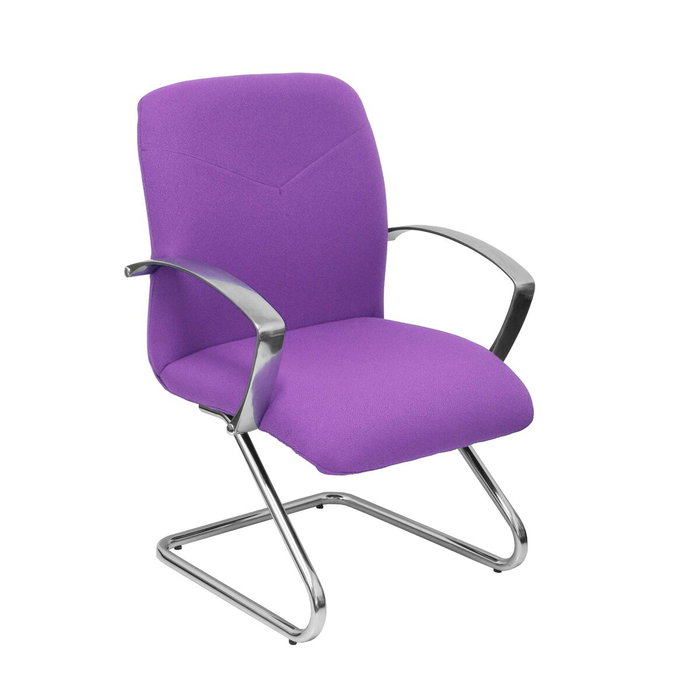 PIQUERAS Y CRESPO Silla Caudete Confidente Lila con Brazos Fijos PIQUERAS Y CRESPO Silla Caudete Confidente Lila con Brazos Fijos