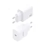 AISENS Cargador GaN 30W USB-C PD3.0 Blanco A110-0940