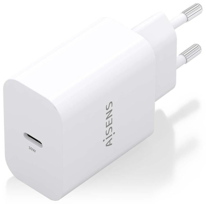 Aisens Cargador GaN 30W USB-C Blanco A110-0940