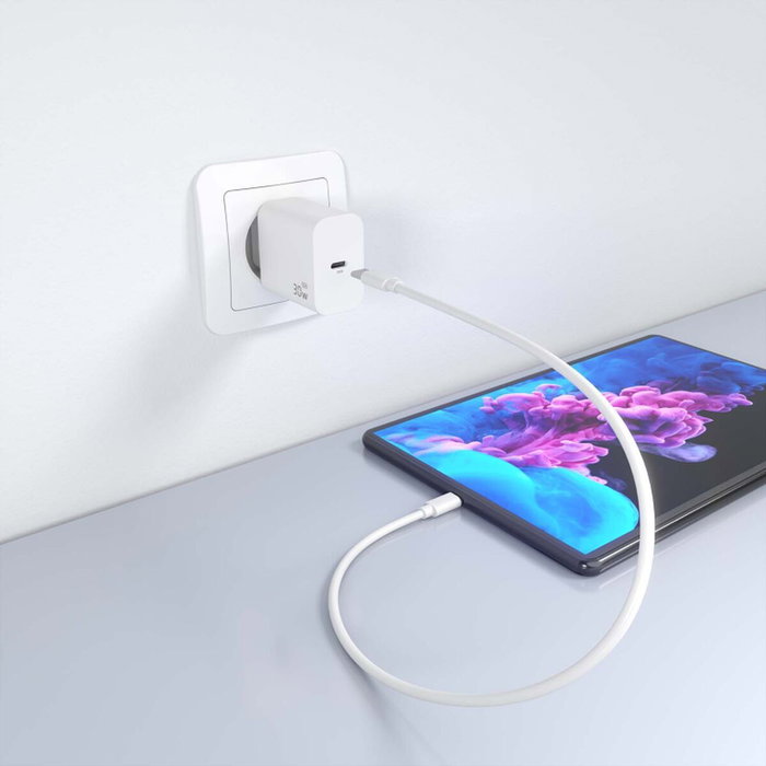 Aisens Cargador GaN 30W USB-C Blanco A110-0940