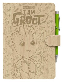 Marvel Cuaderno Premium con Bolígrafo Proyector Groot A5