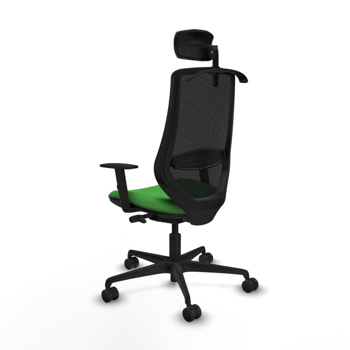 PIQUERAS Y CRESPO Silla de oficina Mardos con mecanismo Sincro/Traslack Verde y Negro PIQUERAS Y CRESPO Silla de oficina Mardos con mecanismo Sincro/Traslack Verde y Negro