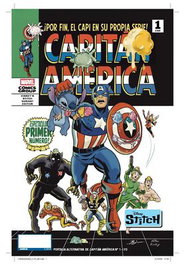 Panini España S.A. Capitán América (Portada Alternativa Disney Stitch) 01