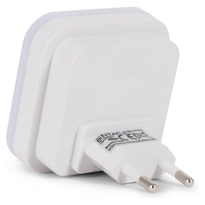 ENTAC Luz de noche LED ENL-CS-0.5W-DS Blanco ENTAC Luz de noche LED ENL-CS-0.5W-DS Blanco