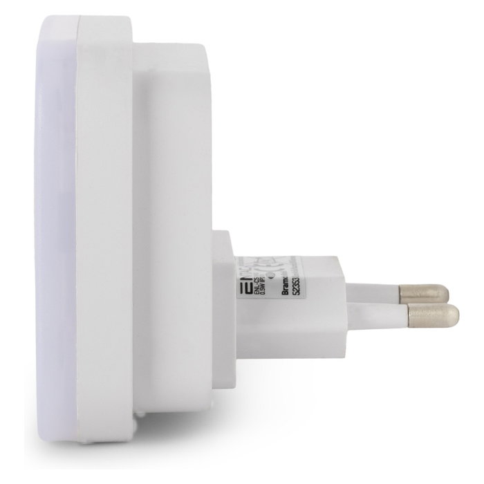 ENTAC Luz de noche LED ENL-CS-0.5W-DS Blanco ENTAC Luz de noche LED ENL-CS-0.5W-DS Blanco