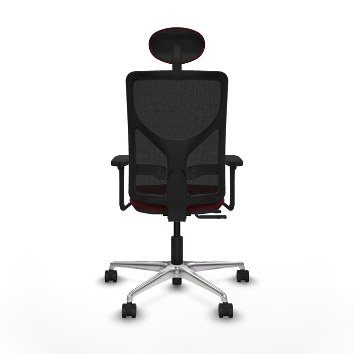 PIQUERAS Y CRESPO Silla de oficina Motilla con mecanismo Sincro/Traslack, Granate y Negro PIQUERAS Y CRESPO Silla de oficina Motilla con mecanismo Sincro/Traslack, Granate y Negro