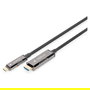Digitus Adaptador USB-C a HDMI AOC, Cable Activo Óptico 4K 60 Hz, 20 metros