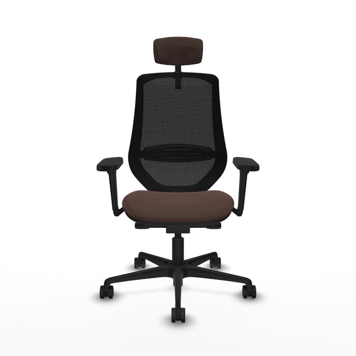 PIQUERAS Y CRESPO Silla de oficina Mardos con mecanismo Sincro/Traslack, Marrón oscuro y Negro PIQUERAS Y CRESPO Silla de oficina Mardos con mecanismo Sincro/Traslack, Marrón oscuro y Negro