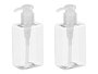 Berilo Set 2 Dosificadores Transparente 120Ml 17x16.5x4.5cm (Set de 24)