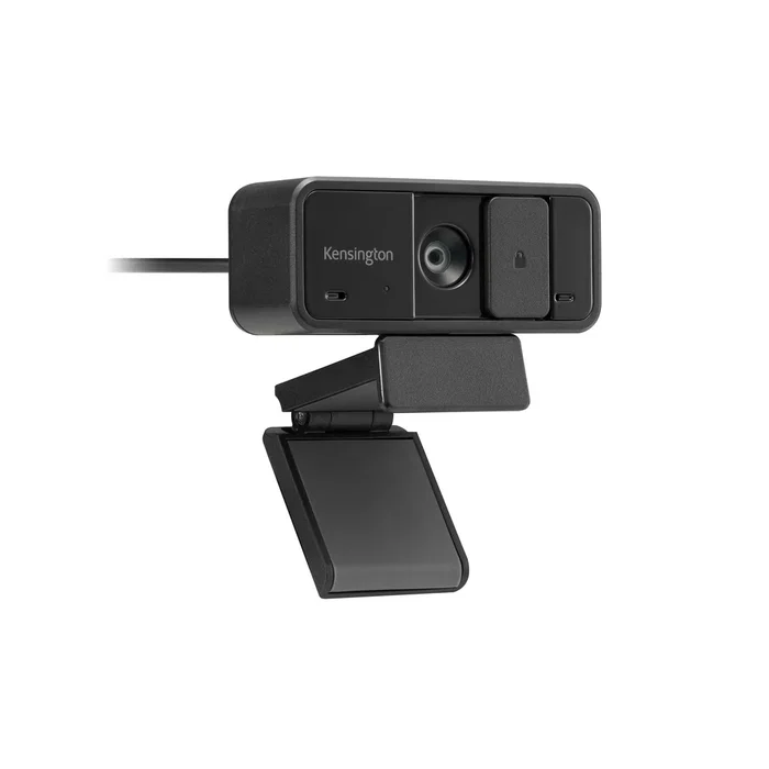 Kensington W1050 K80251WW Webcam USB Full HD 1080p 95° Ángulo Amplio Enfoque Fijo con Micrófonos Estéreo y Tapa de Privacidad - Negro