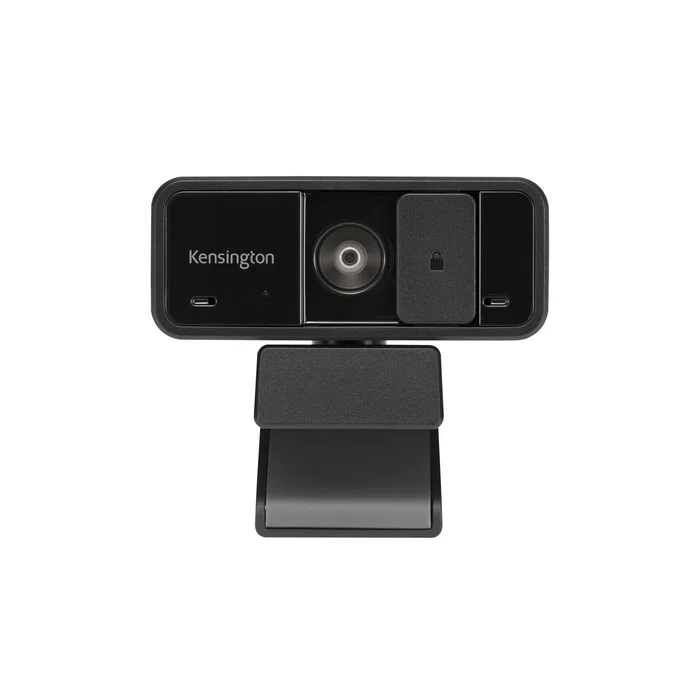 Kensington W1050 K80251WW Webcam USB Full HD 1080p 95° Ángulo Amplio Enfoque Fijo con Micrófonos Estéreo y Tapa de Privacidad - Negro