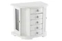 DKD Home Decor Joyero Romantico Blanco 18 x 23 x 26 cm