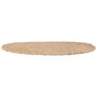 Home Deco Factory Individual Trenzado Redondo, Colección Natural, Diámetro 38 cm